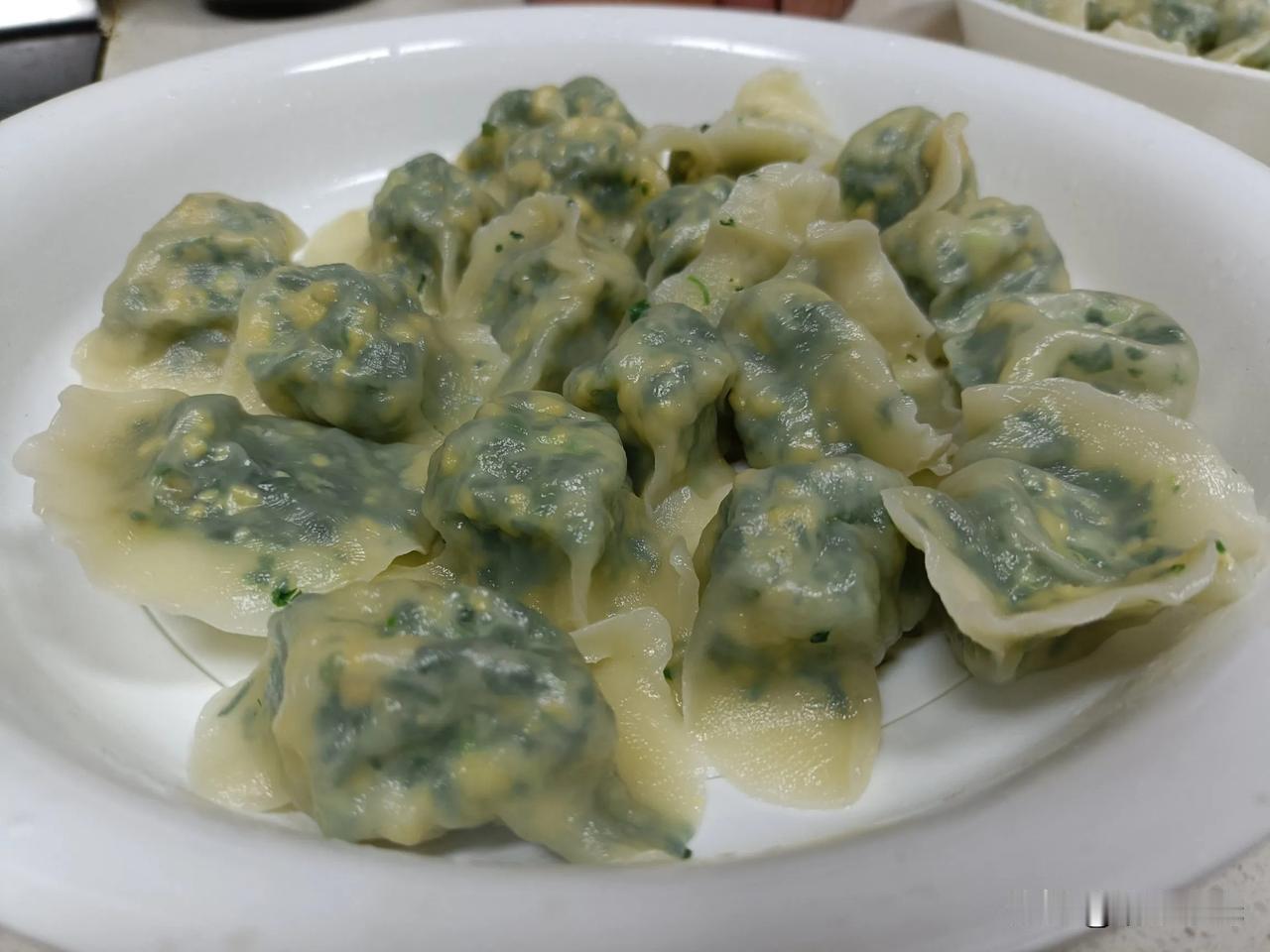 春日生活打卡季荠菜饺子