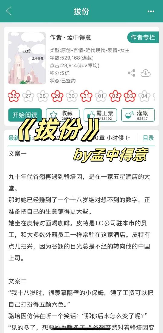 乡下女主进城创业史，坚韧明媚x高岭之花