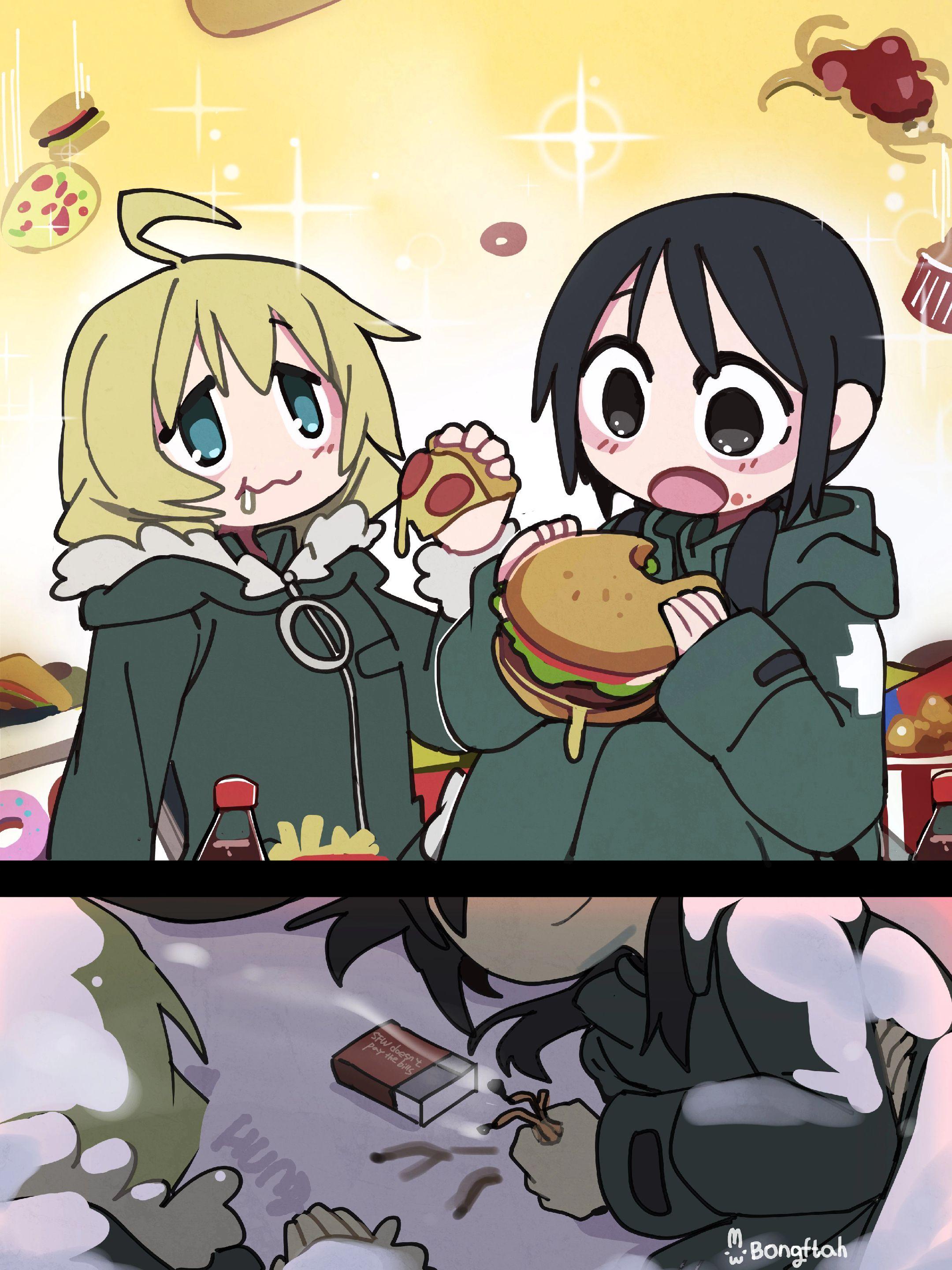 少女终末旅行。