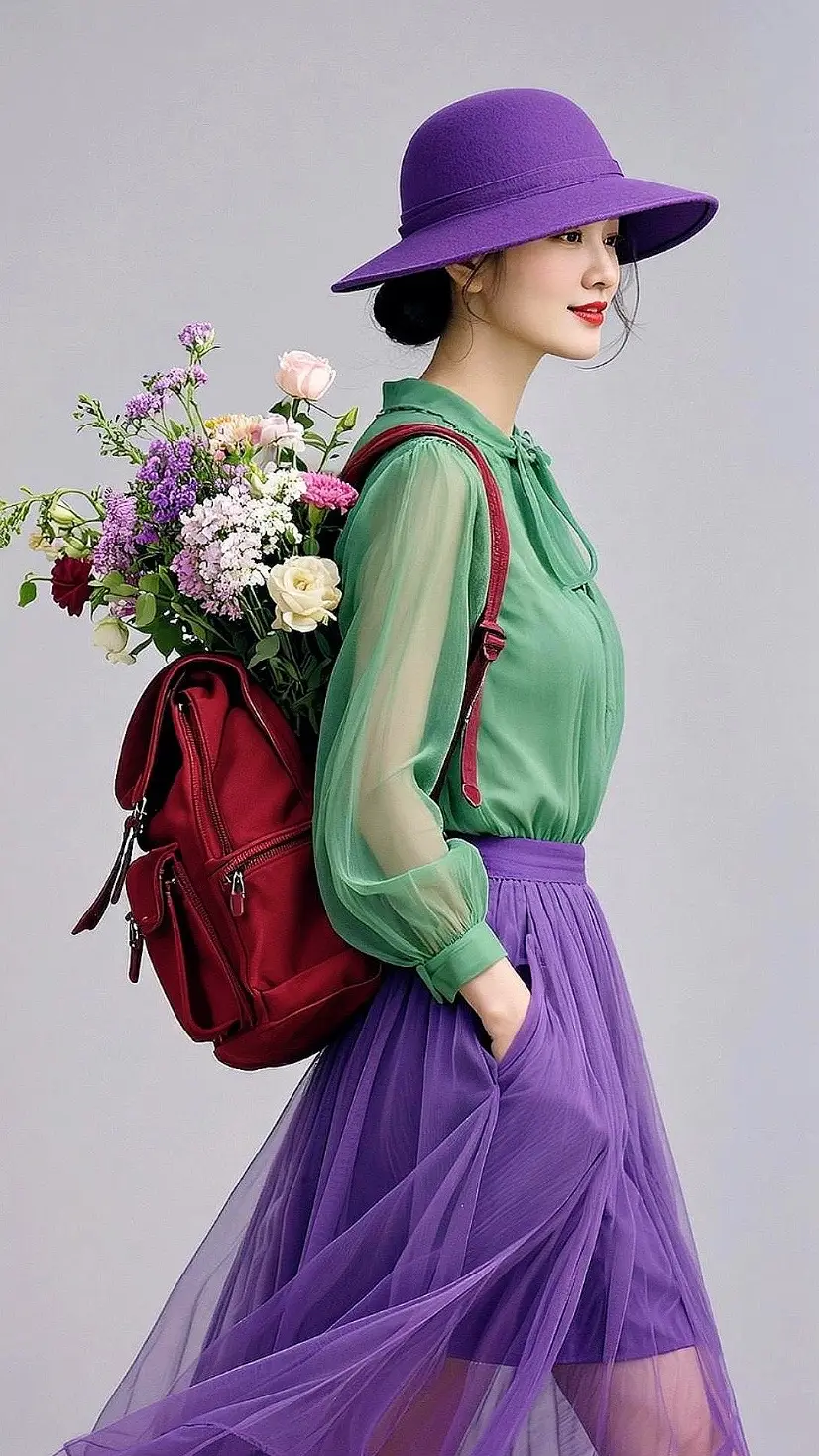 AI紫调氛围感写真 ai创作 广告分成玩法达人伙伴计划