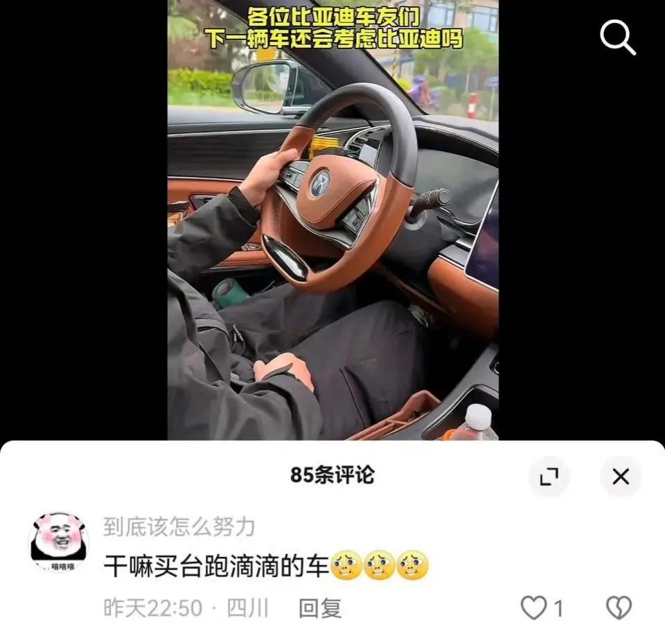 为什么买比亚迪会被别人瞧不起或者被认为是网约车？

汉跟秦确实有点像，不过那可是