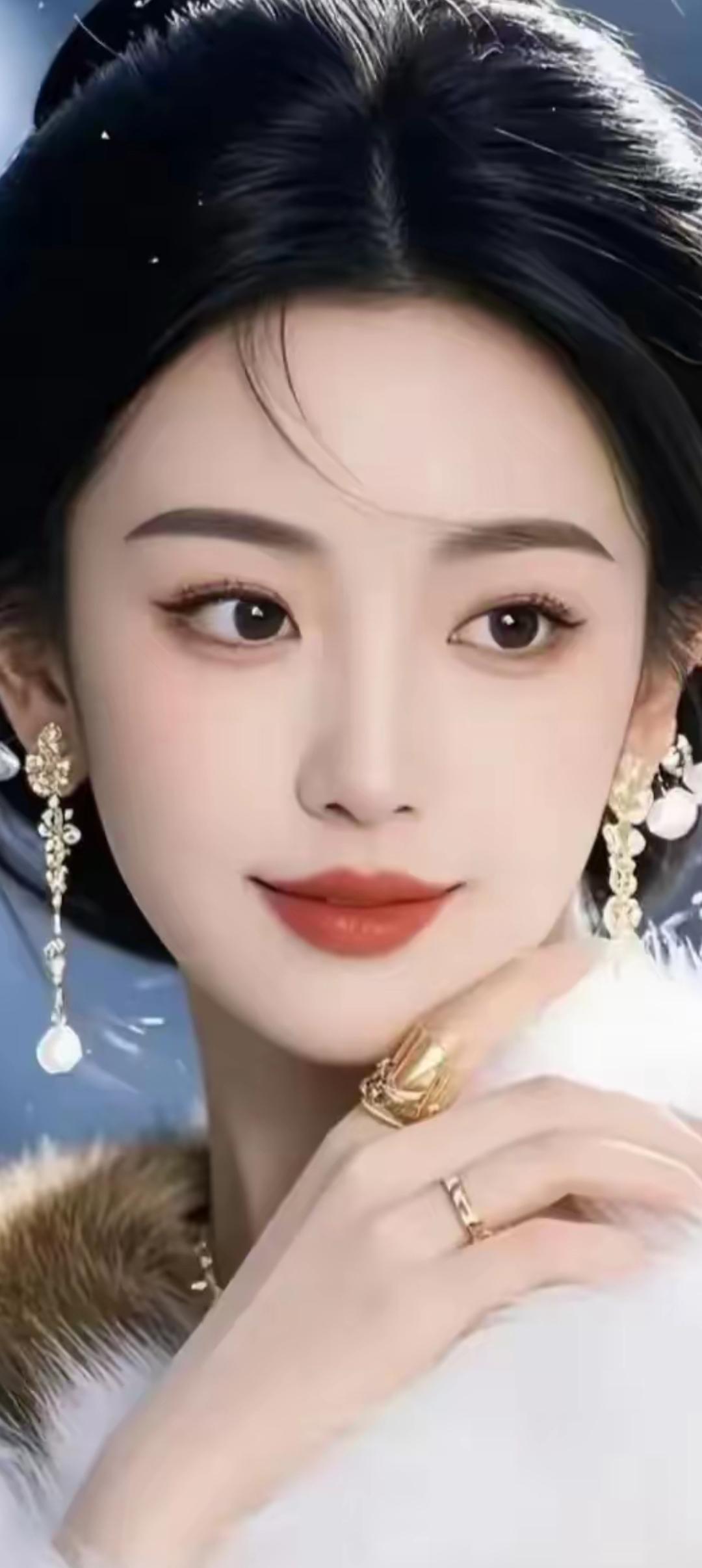 优雅复古风，精致耳环搭配，尽显高贵气质！💎✨