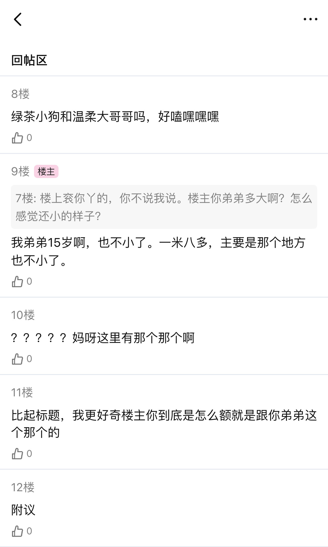 橹穆  📱 | 《弟弟的那个总是放在里面不拿出来怎么办》▶论坛体▶伪骨 | 无