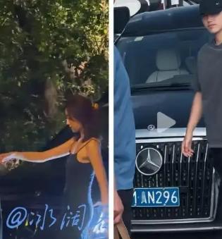 一辆公用车，一个全网瓜，一句别来沾边。
最近陈飞宇和孙千因为一辆商务车被传绯闻，