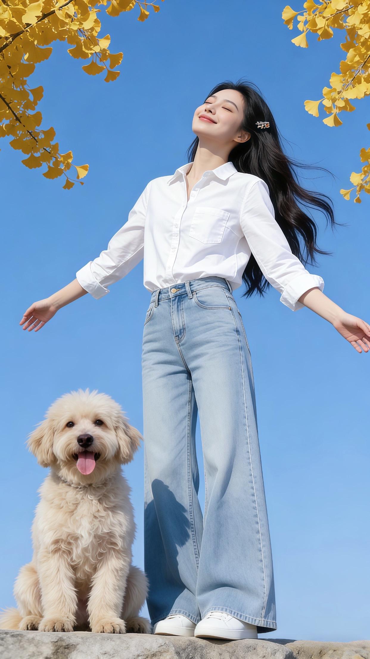 白衬衫与马甲叠穿的秋冬松弛感拉满啦～