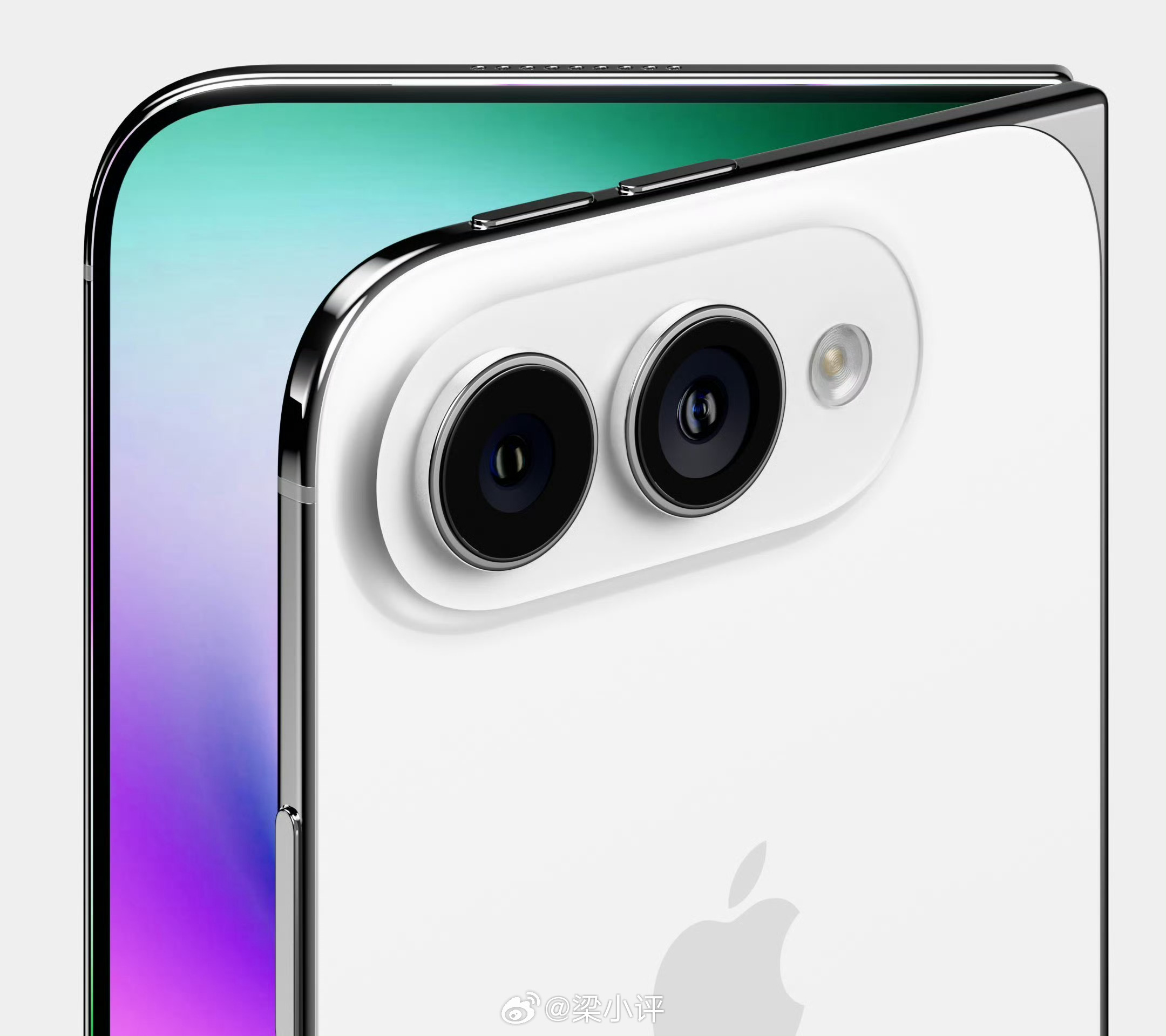 iPhoneFold将搭配钛金属机身近乎无折痕的视觉体验折痕深度0.15 毫米超