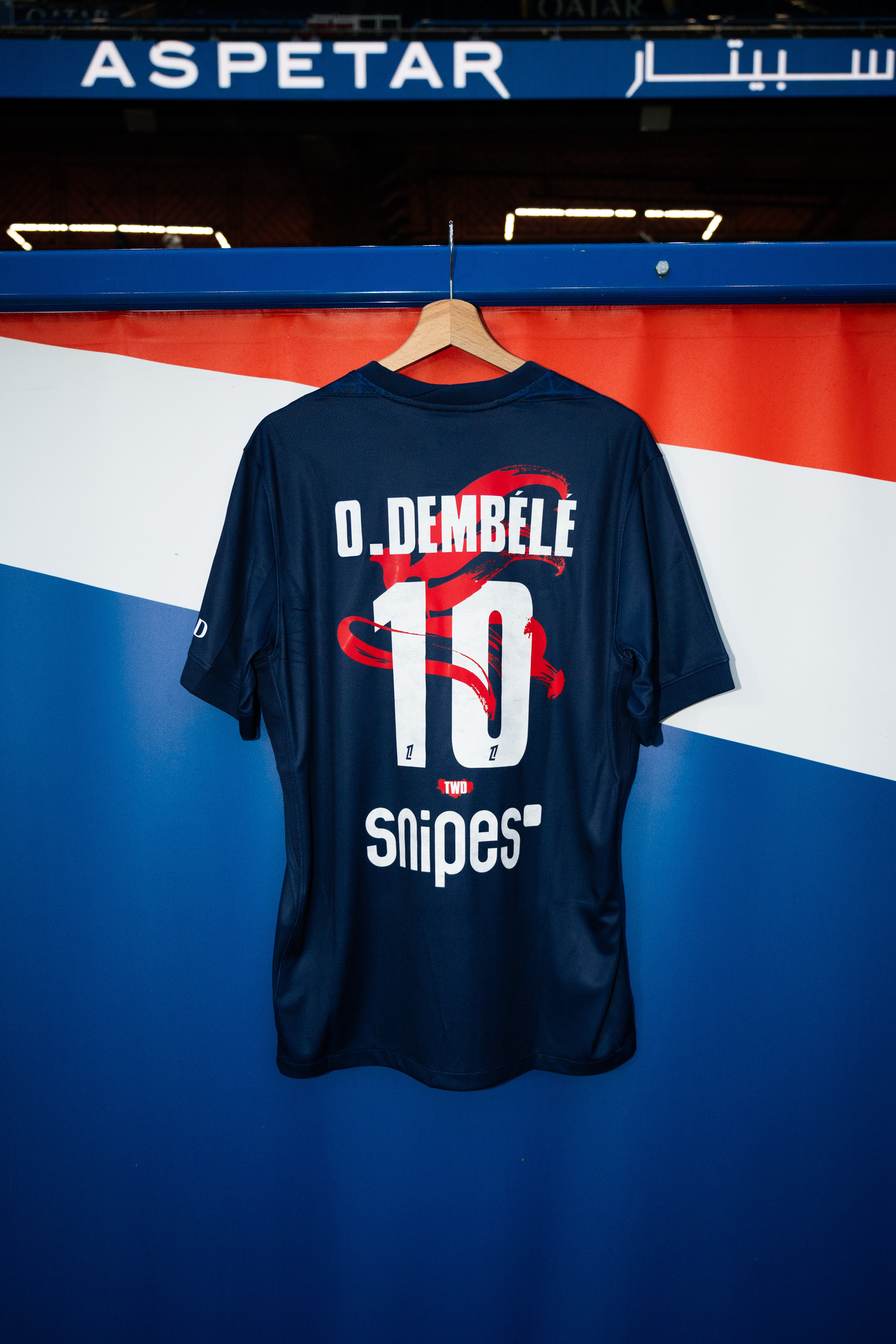 王嘉尔巴黎圣日尔曼联名球衣哇呜  ～  来自 TEAM WANG design（