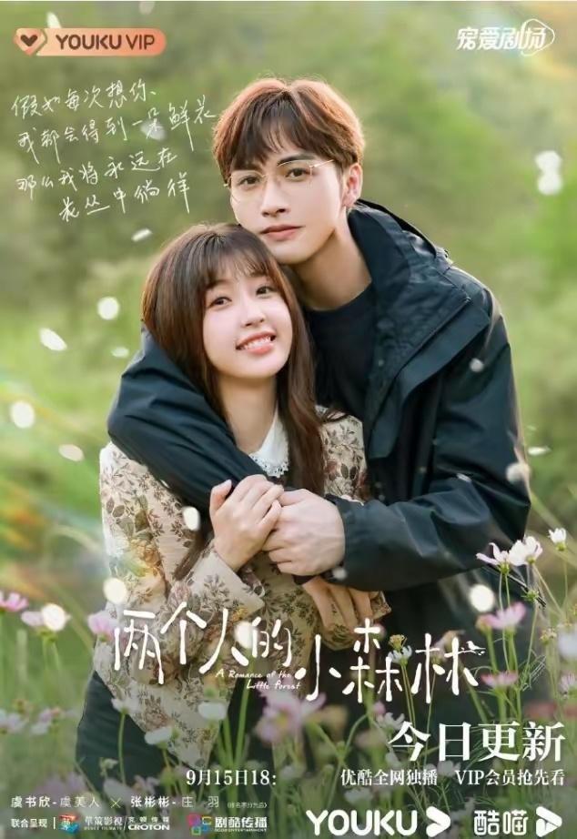 优酷5年7部破万现偶剧：1.陈飞宇×张婧仪《点燃我温暖你》2.虞书欣×张彬彬《两