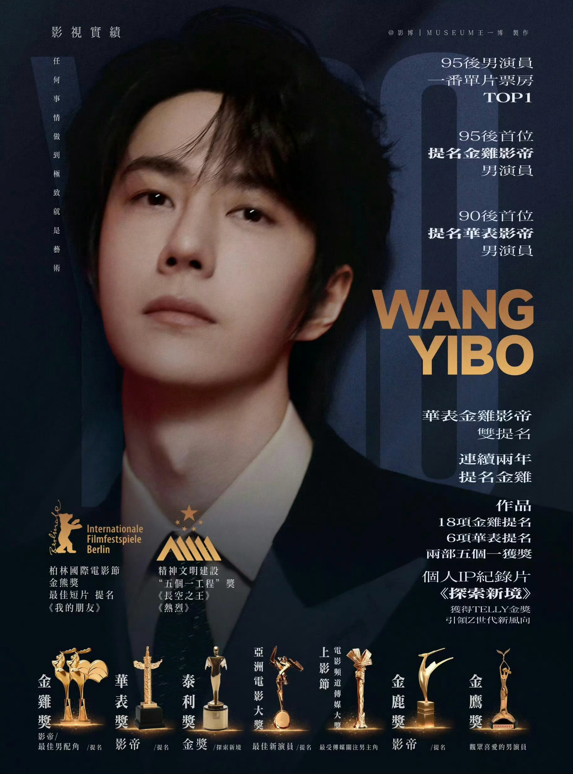 你巡演，我应援；💚你拿奖，我欢呼；💚你成功，我骄傲；💚远离生活，关注作品。