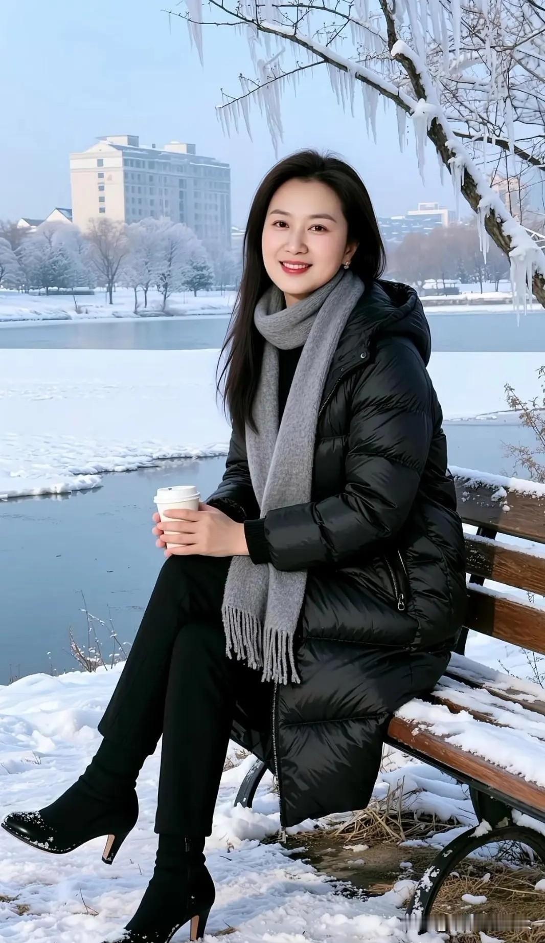 我看，雪再大，也下不过北方？
您看👀！北方的大树都结冰了？[捂脸]