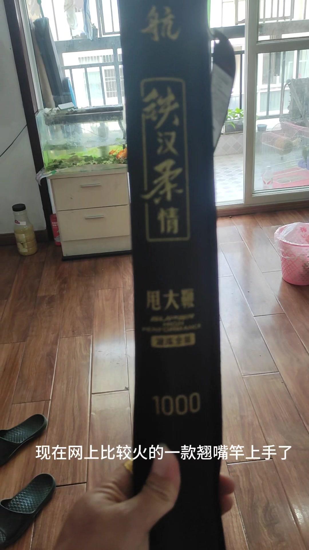 10米"铁汉柔情"翘嘴竿值不值得入？1️⃣外观到手：涂装漂亮，10米才400多克