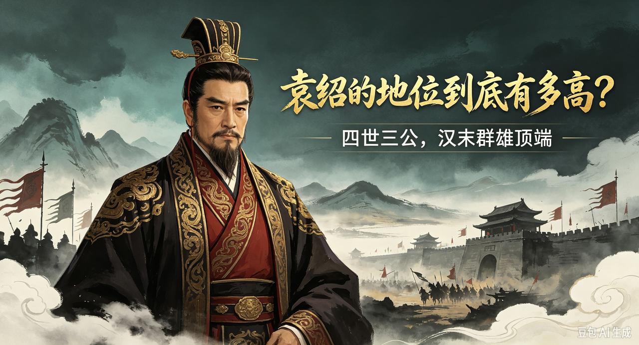 袁绍的地位到底有多高?袁绍的地位到底有多高?
很多人读三国，只记得官渡战败的袁绍