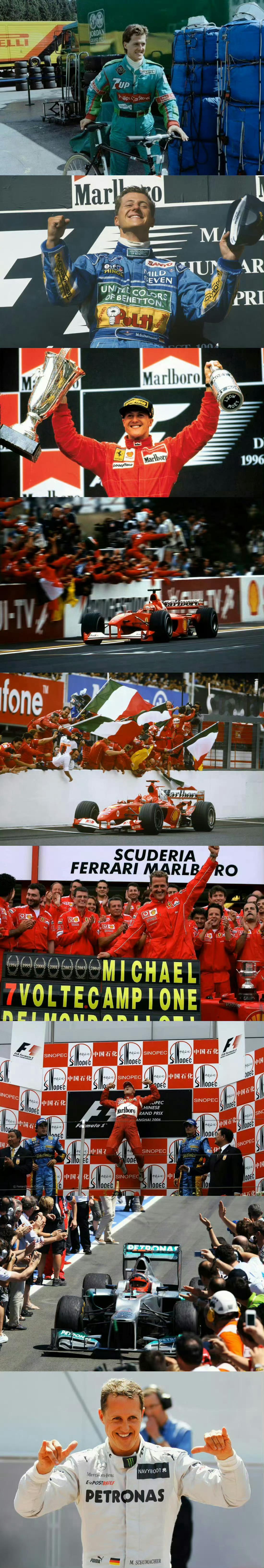 今天是迈克尔·舒马赫的57岁生日！💪🏻F1KeepFightingMicha