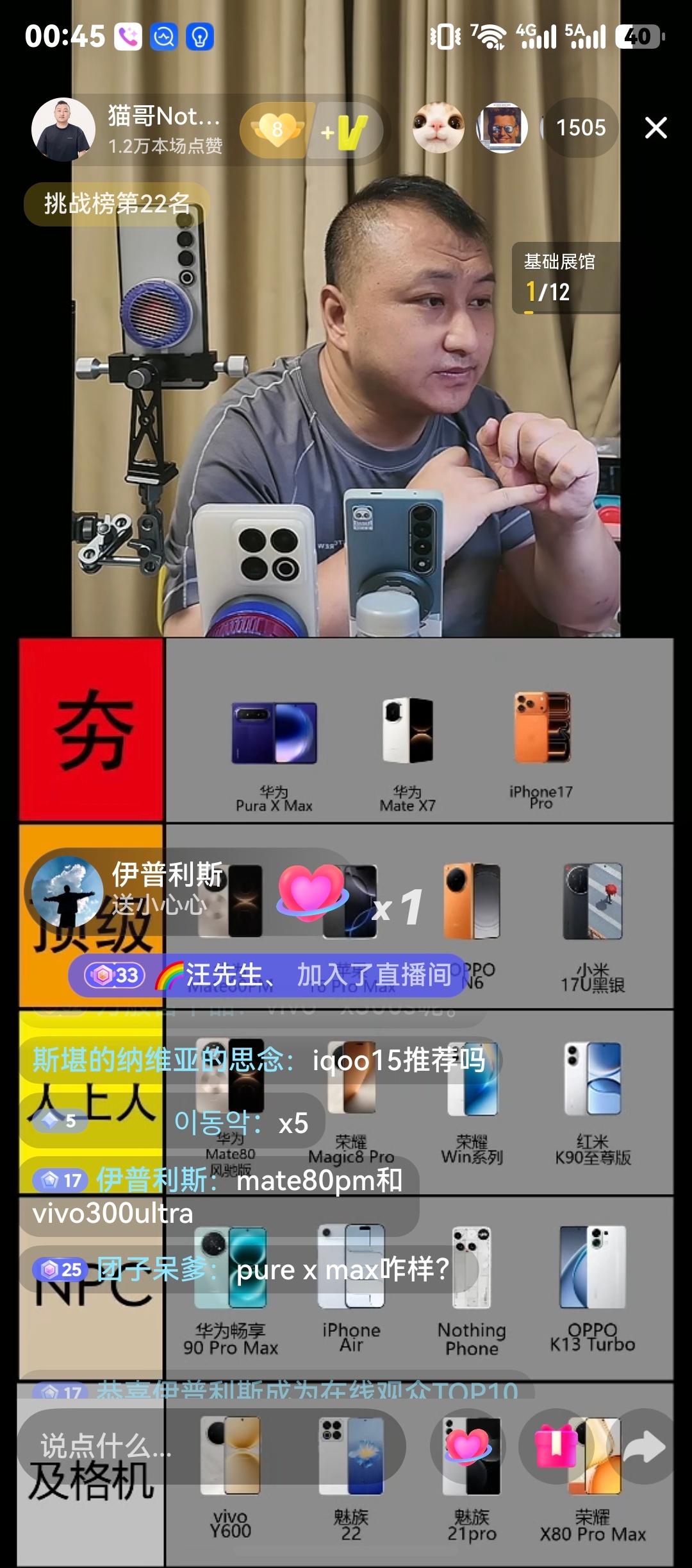 自己坚持了一年左右的抖音直播，终于迎来了流量的井喷，1500 人同时在线的大直播