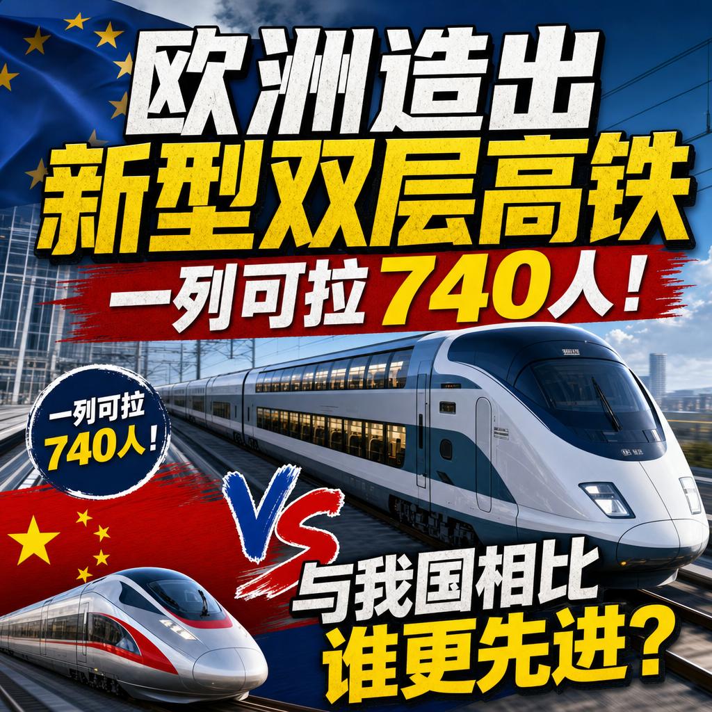 中欧高铁技术路线不同 各为国情下的最优解
欧洲高铁最近抛出了一张“双层牌”，很多