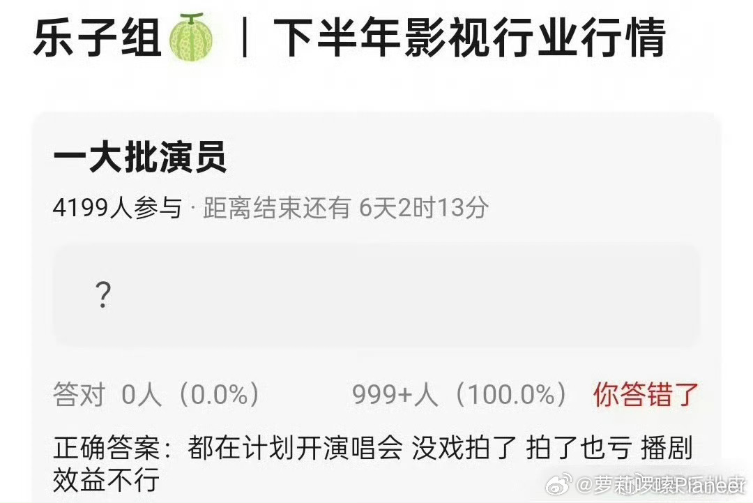 下半年影视行业行情演唱会和音乐节最挣钱了，特别是音乐节，随便唱首歌，不过最挣钱的