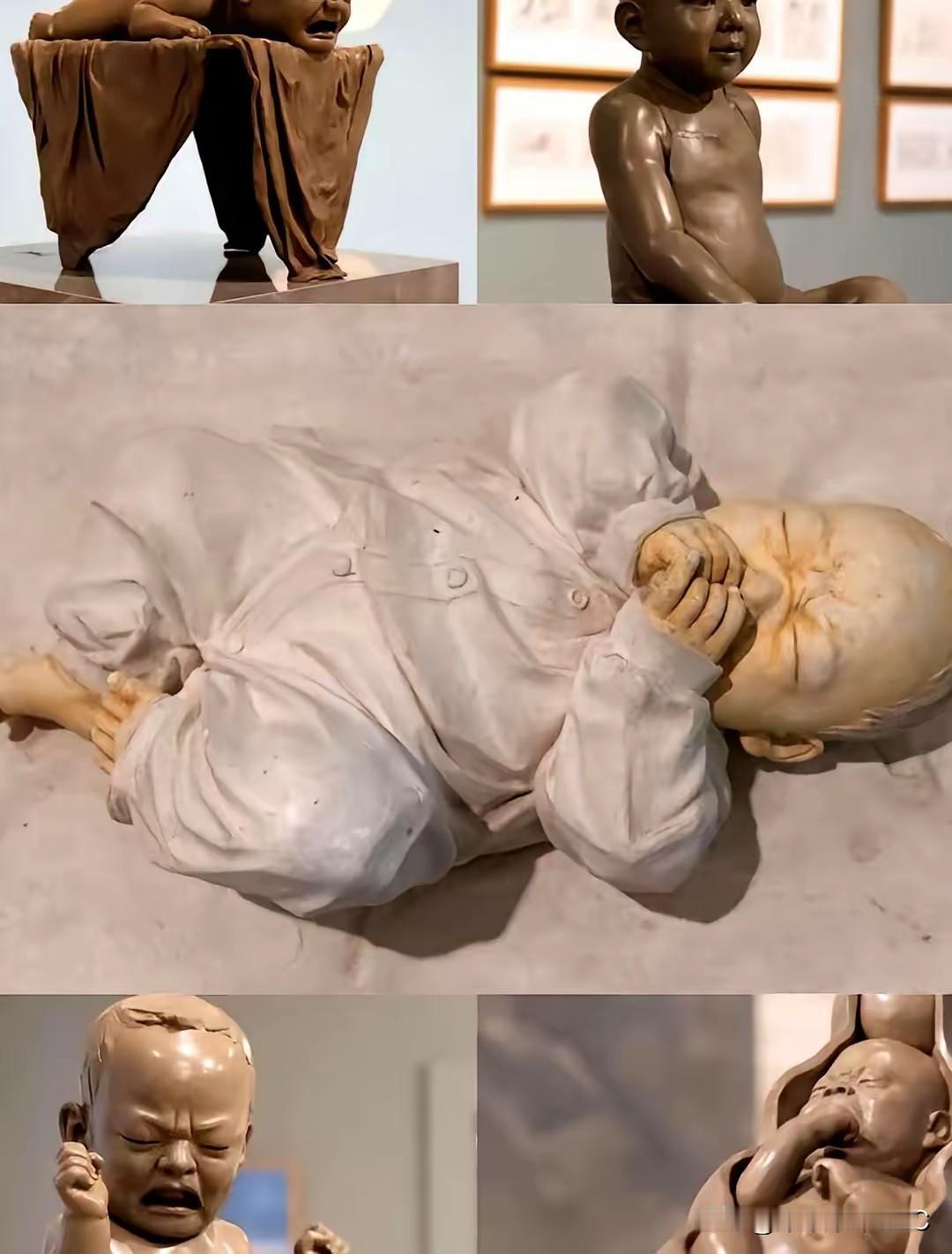 那个在戈壁滩睡觉的“大地之子”确实看着挺温情，可顺手一搜董教授的其他作品，真是让