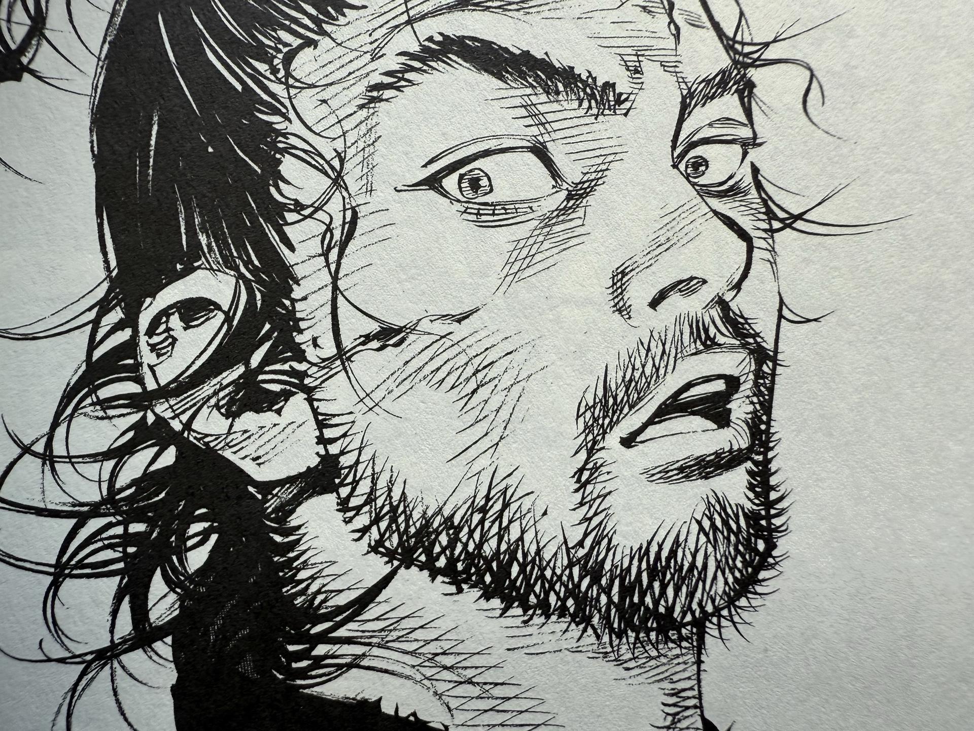 遗失的画风。男主漫画家