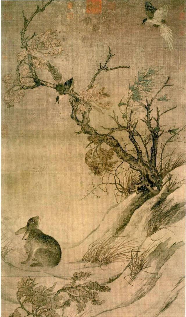 1962年，一位专家拿15倍放大镜，检查一幅2米长的无名氏古画，突然，他在画右侧