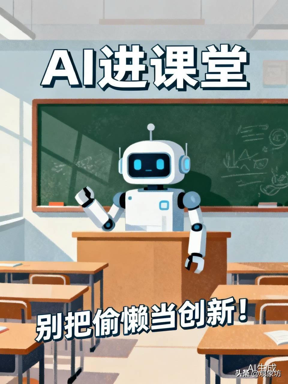 把AI做成视频念一遍，就敢叫“AI进课堂”？别把偷懒当创新！

不知道从什么时候