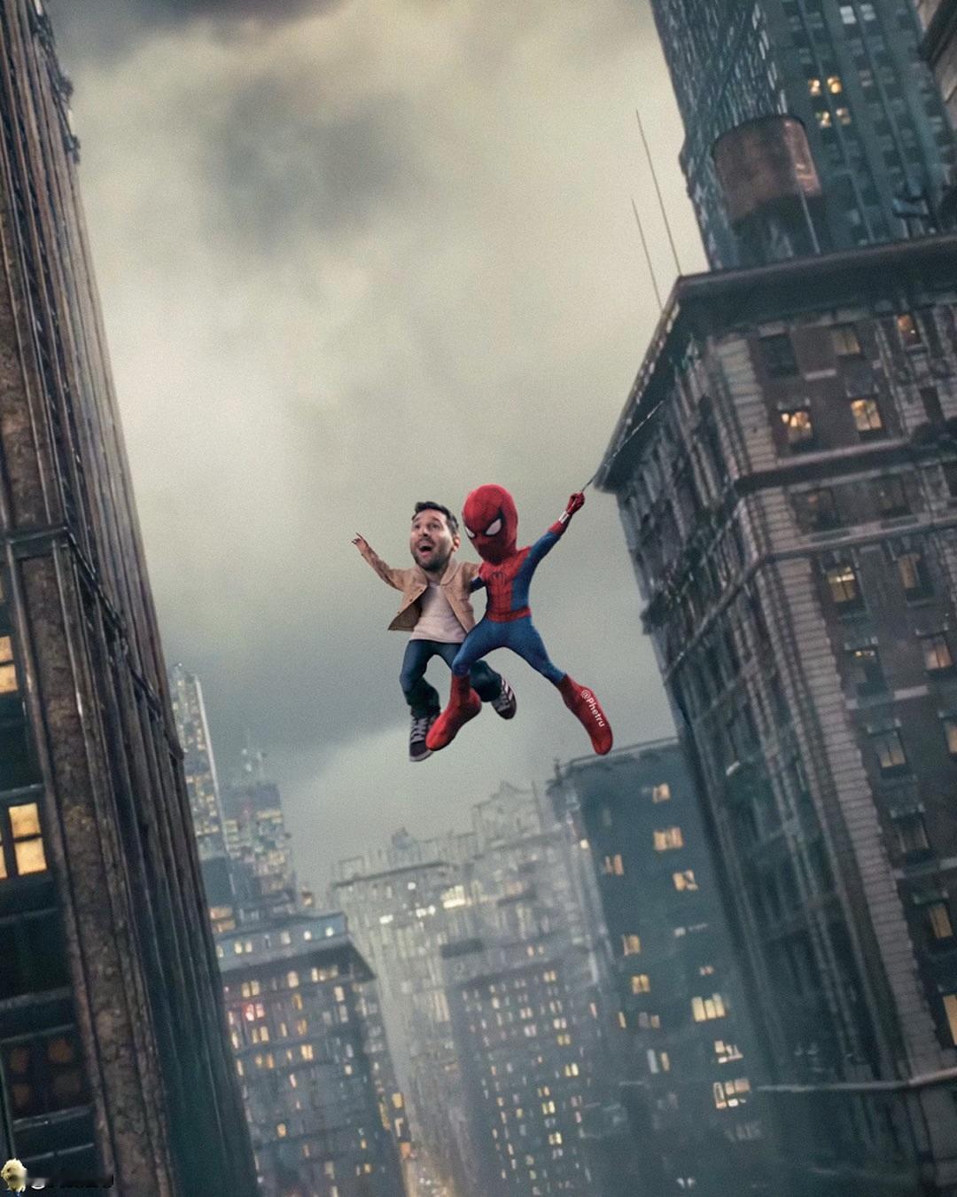 Q版Messi X Spiderman梅西