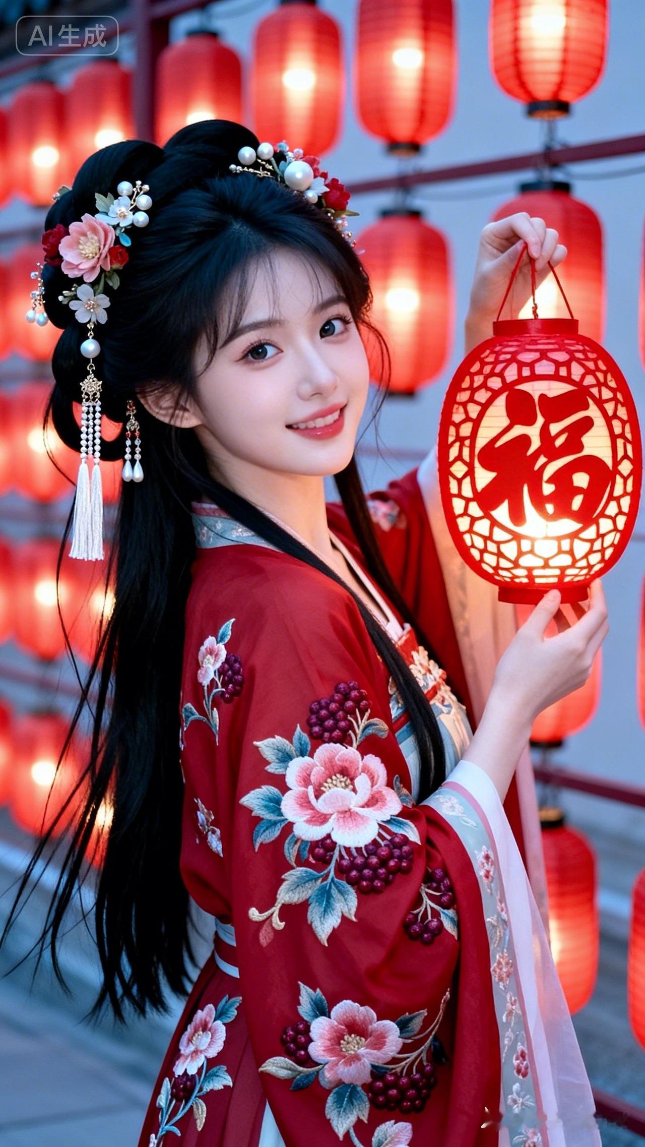 福气满满的新年穿搭，红红火火过大年！🎉💃