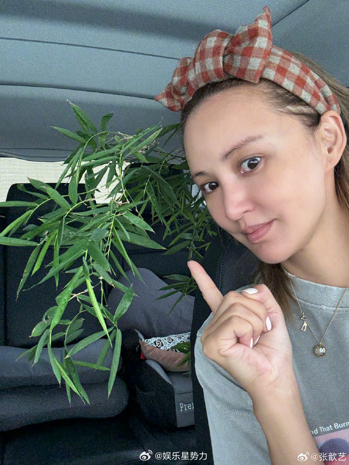 张歆艺儿子前两天发烧了张歆艺 当妈妈失去很多自由但值得 看到 分享照顾发烧儿子的