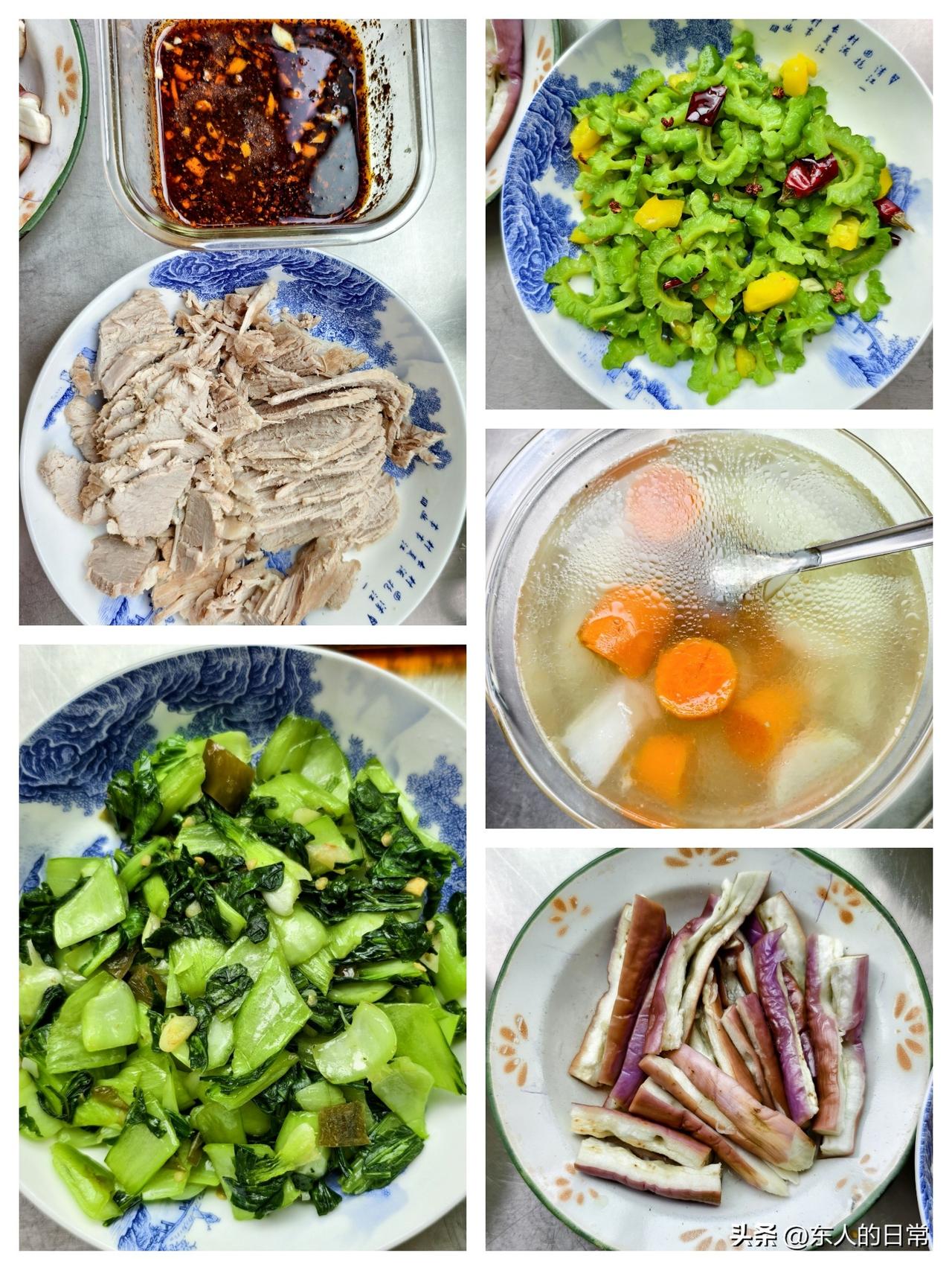 早上起来看天气预报说，今天下午有雨，就没有走远。可是雨呢，到现在还没下，不会晚上