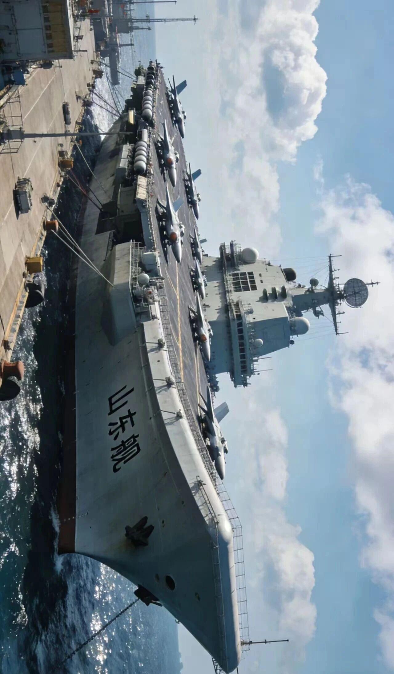 1月25日，央视军事网站公布一组山东舰最新照片，大家喜欢其中几张照片。