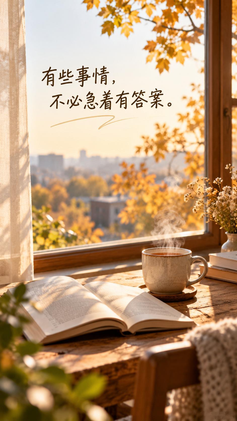 短暂的相逢是惊喜，长久的独处是常态，不必执念相逢，不必畏惧孤单。        