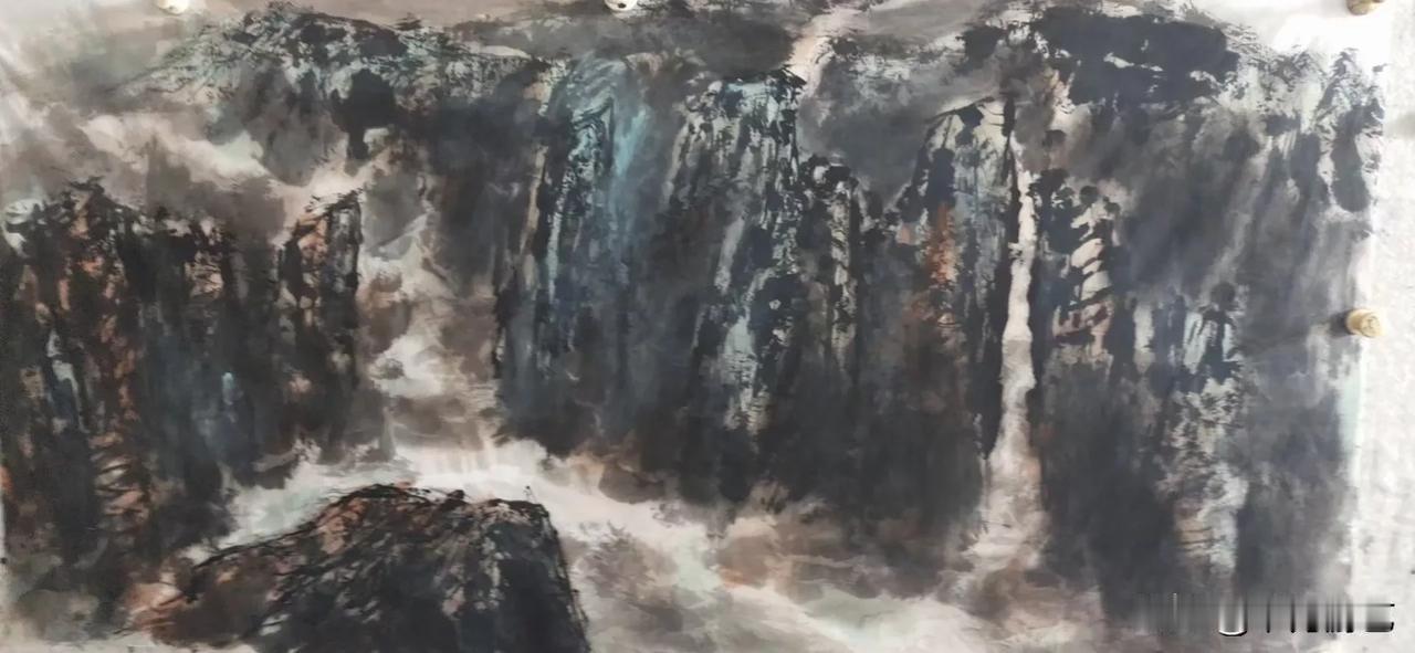 著名山水画家刘敬周老师作品欣赏(二)刘敬周，笔名刘大糊涂，河北晋州人，中国著名山