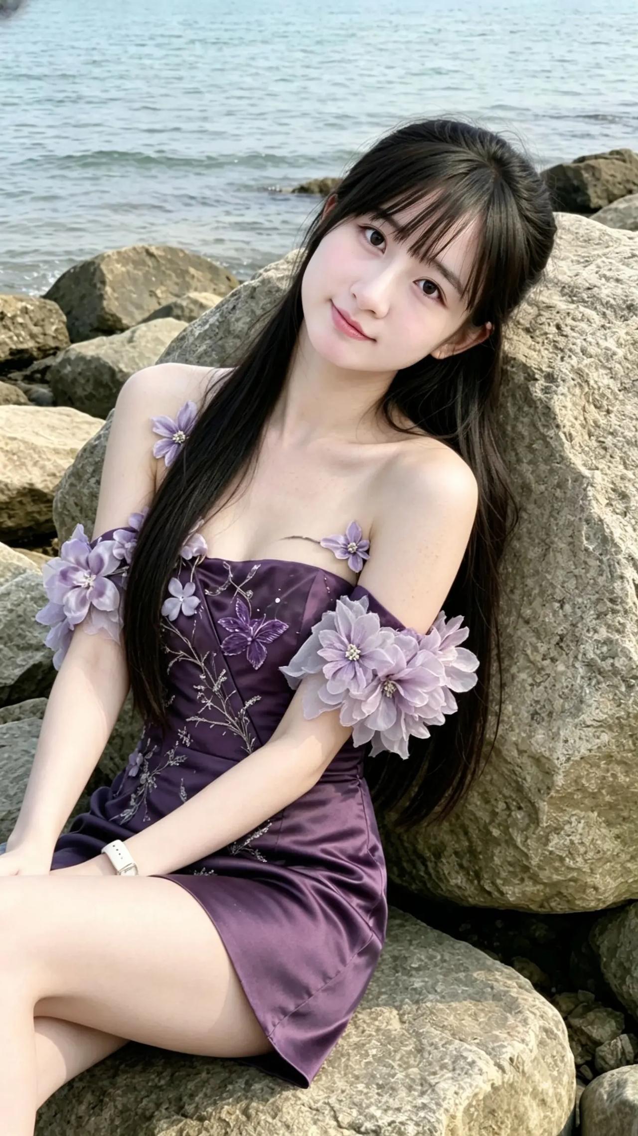 轻轻海风，本姑娘向各位问好。无法拒绝的夏日穿搭大赏 海边拍照氛围感