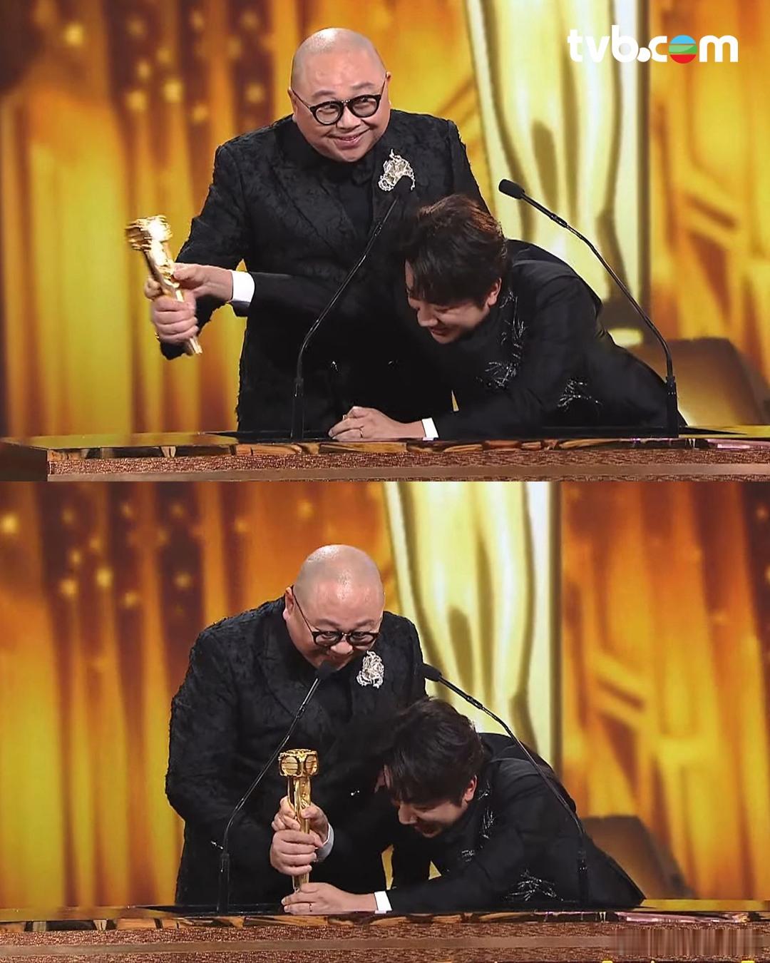 阿Bob成为历史上第一位打烂奖杯的人，创造了历史万千星辉颁奖典礼20252025