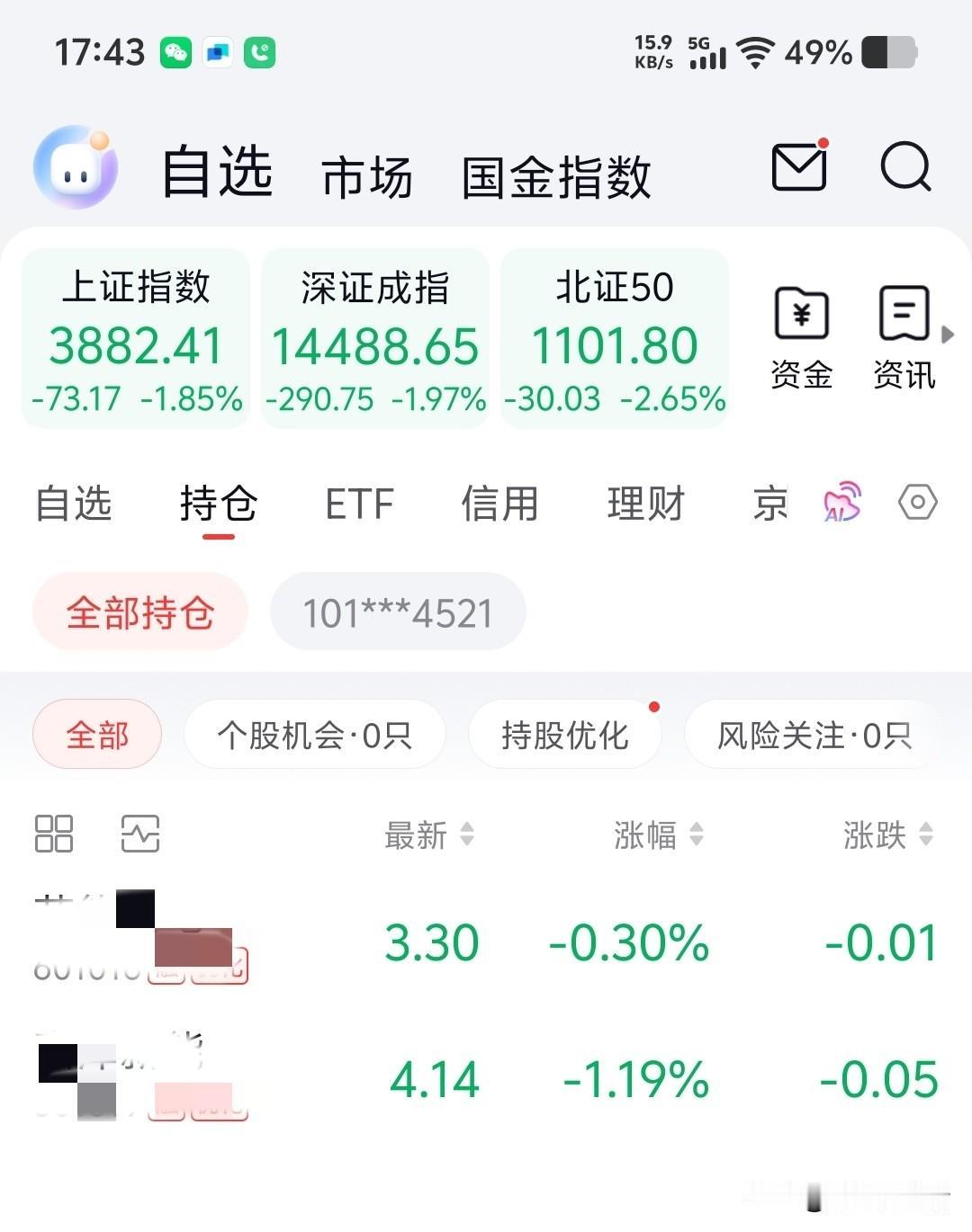 股市亏了，就要整日愁眉苦脸地过日子吗？
最近直播时，有朋友问我：“大姐，你的股票