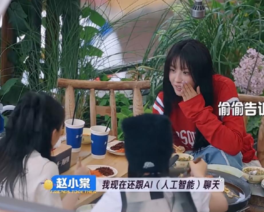 赵小棠喜欢跟AI聊天，柳岩：后面是真人吗

没想到明星也和ai对话，24年赵小棠