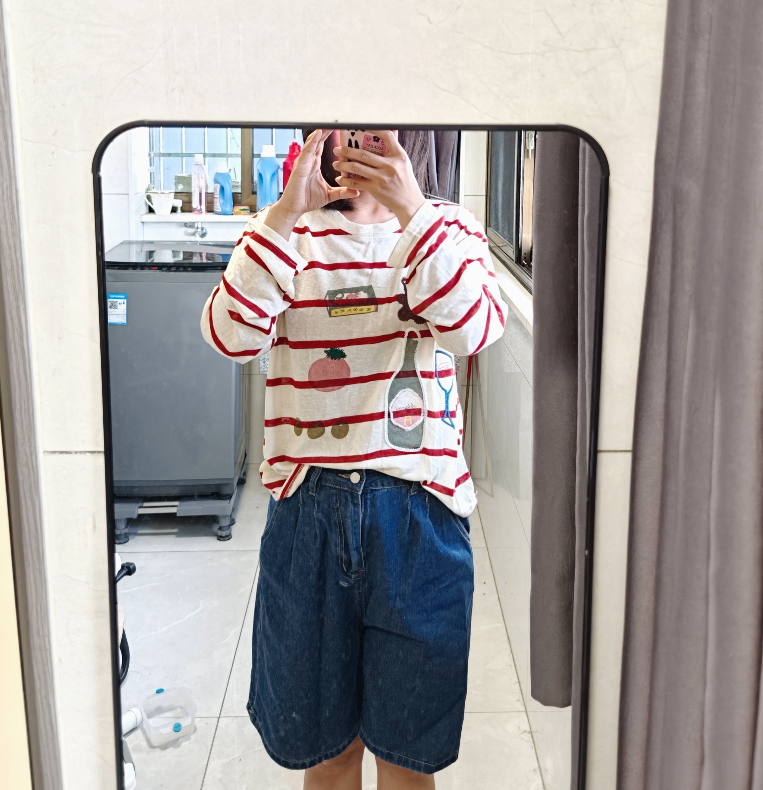 今年也就买了七件罩衫吧
