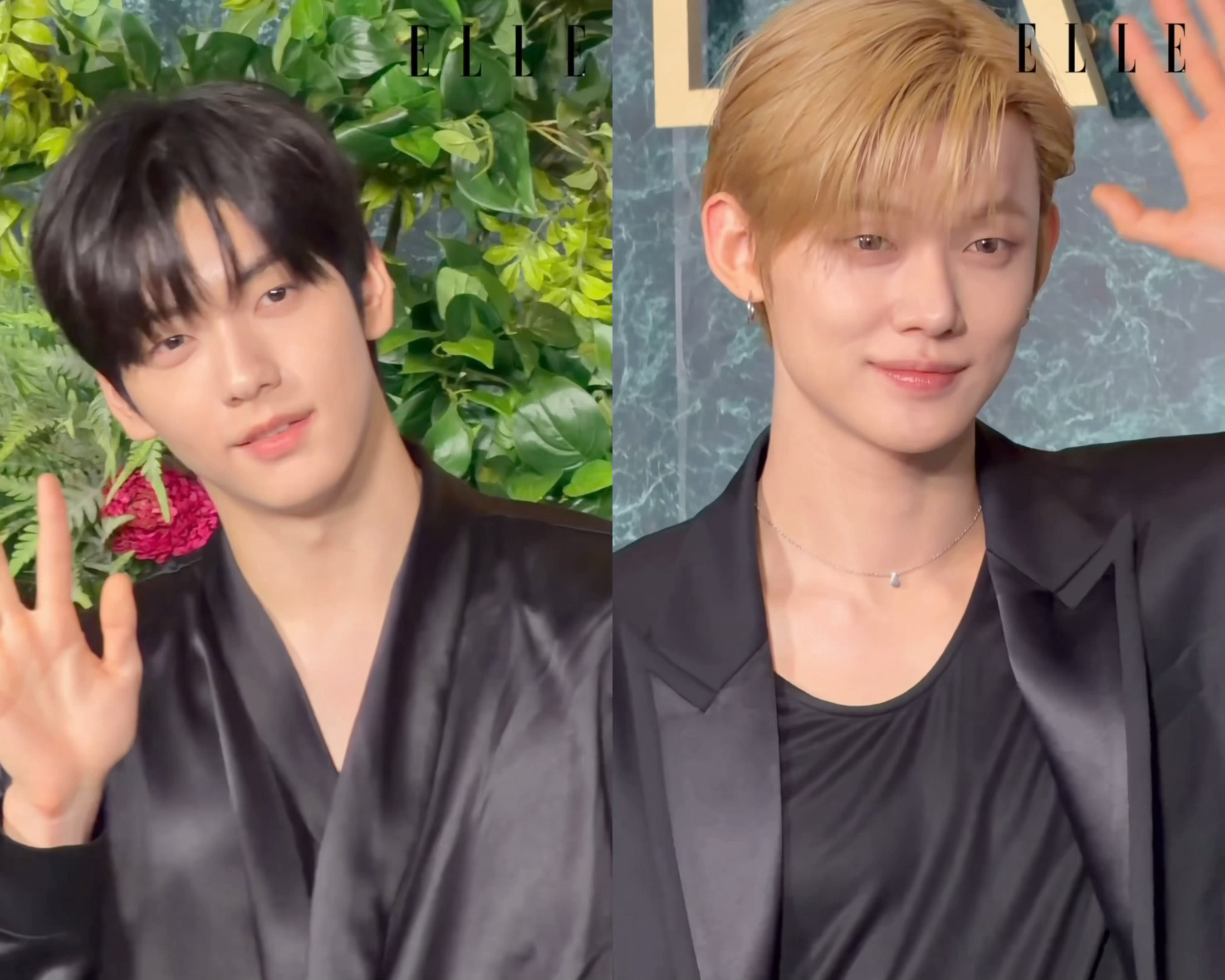 彬准 260610 ELLE Japan cut🐰🦊👋🏻 脸蛋在发光 