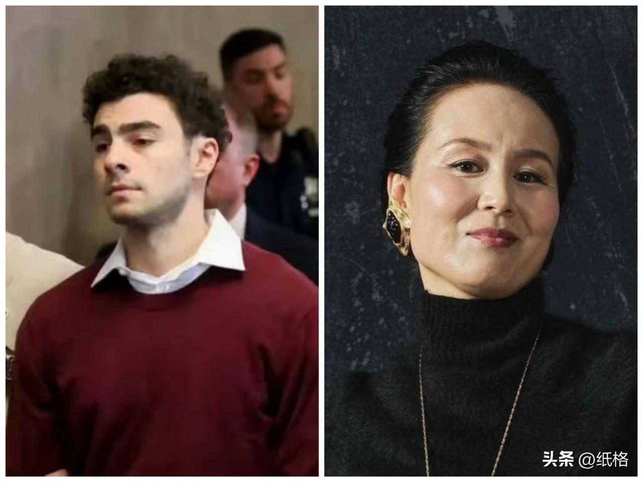 同样身为杀人犯，路易吉的眼神，清澈之中透着一丝忧郁。
再瞧瞧国际影后赵晓红，她的