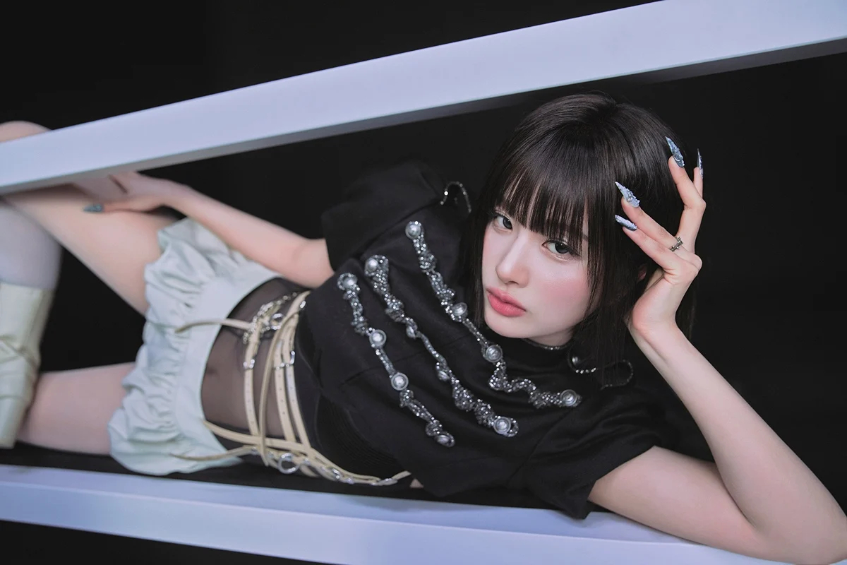 出道后第一次做的短发齐刘海造型反响很好的NMIXX雪允雪允说因为是第一次短发造型