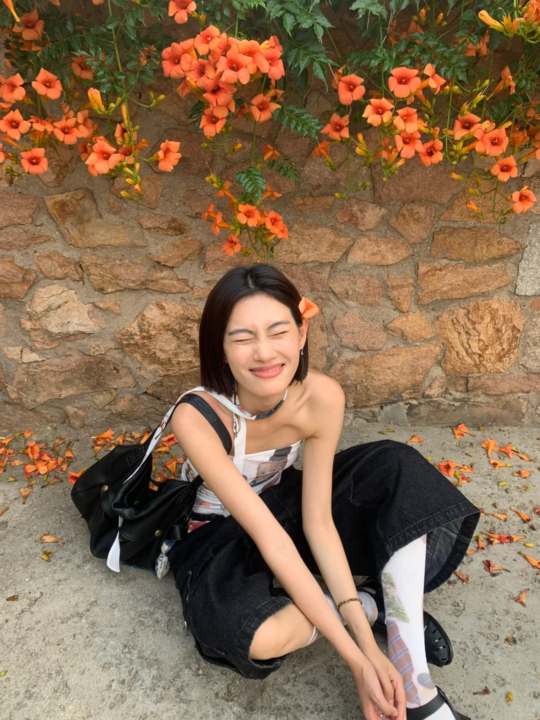 原来凌霄花长这样！！