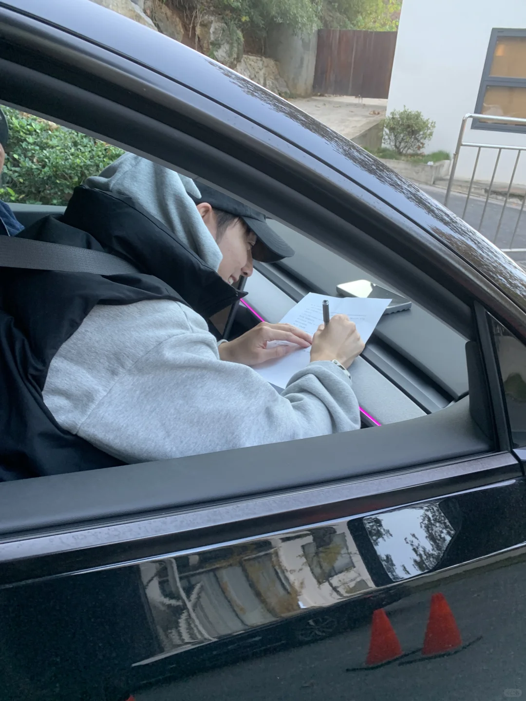 第一次偶遇男明星！