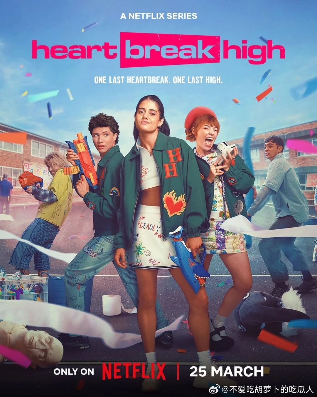 今日新剧上线 澳大利亚剧心碎高中 第三季（最终季）今日上线Netflix ，共8