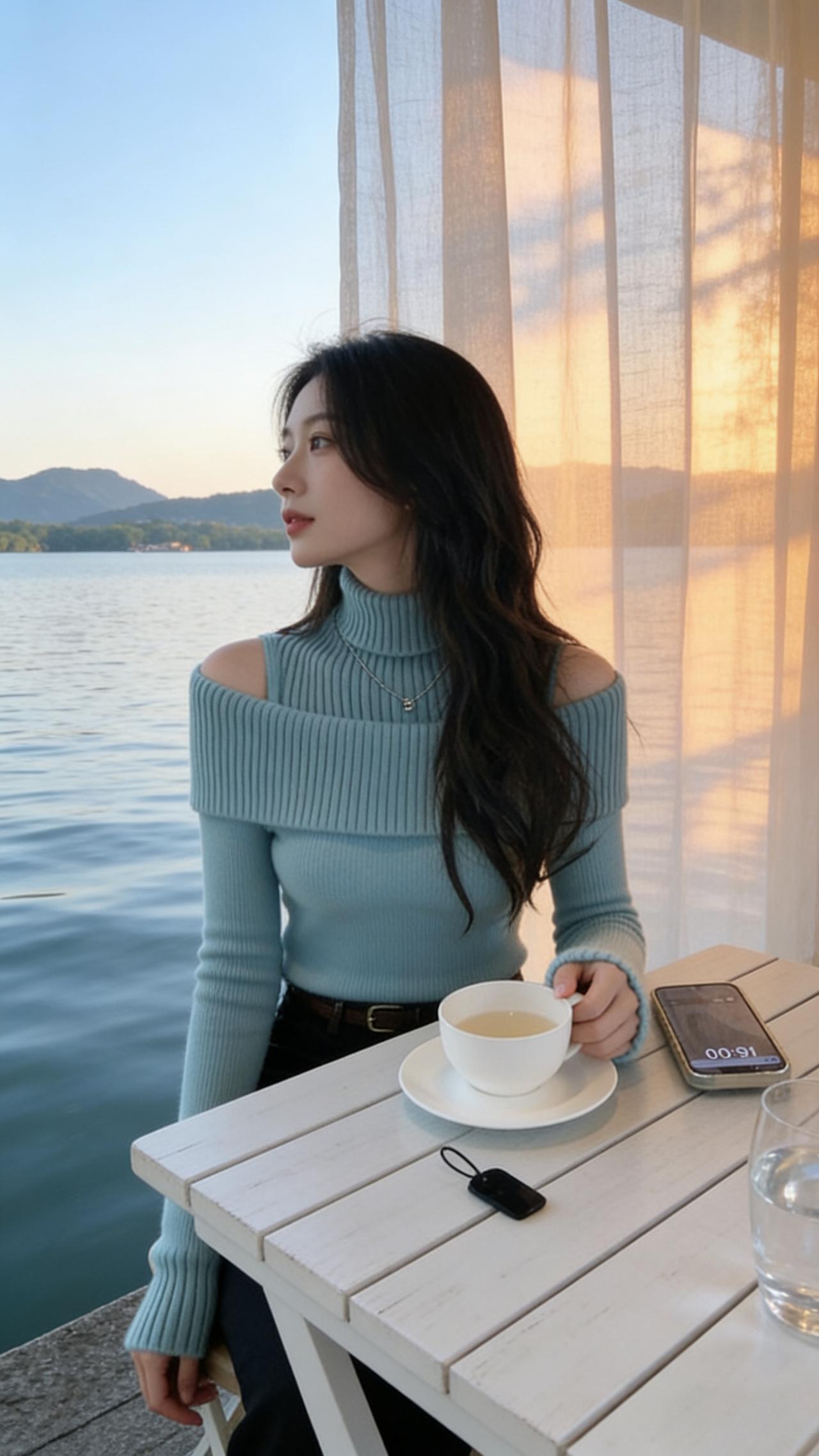 温柔穿搭 韩系穿搭 搭配 冬季搭配 温柔风穿搭