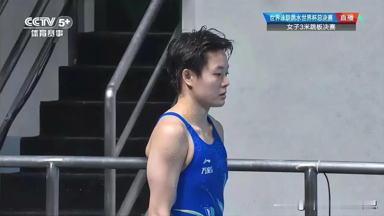2024跳水世界杯总决赛，陈艺文夺得女子三米板金牌。
4月20日
女子三米板决赛