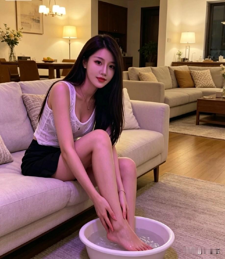 让老公帮我洗脚，他不乐意，我说给他一个月300，他还嫌少。
我想问问，如果让你们