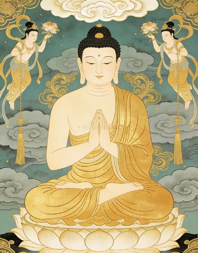 转赞菩萨，出门逢贵人，百般如意，诸事大吉，阿弥陀佛 。 
