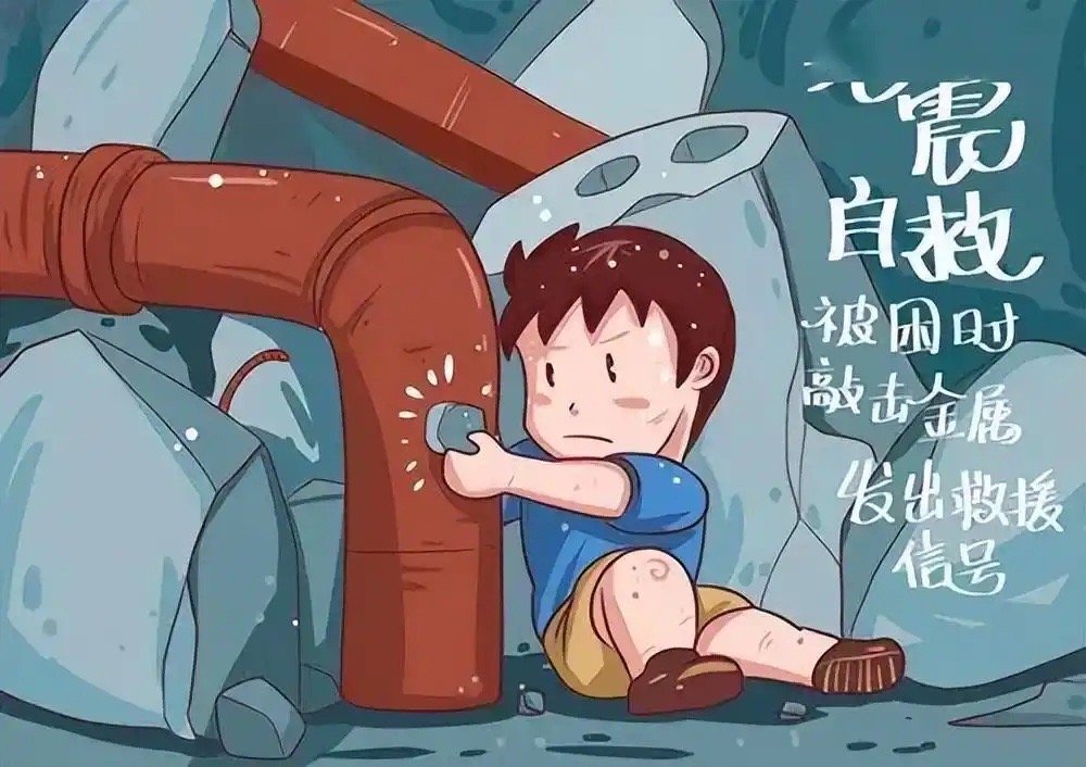 银川地震 希望大家都能平平安安🙏🏻外出也要注意安全，多看一些逃生知识：室内避