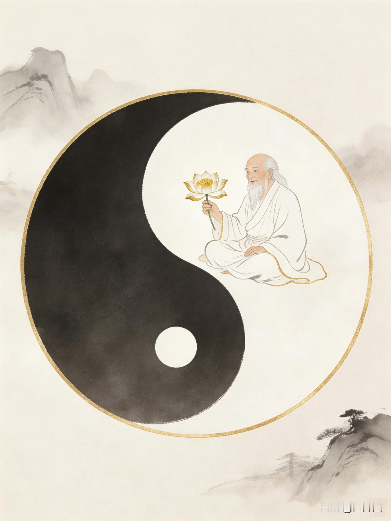 拈花一笑，是不是太极松空的心灵境相？太极绝招02。
 
在禅宗公案中，灵山会上，