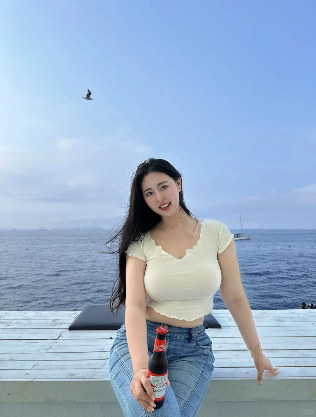 大连的大海好美🌊