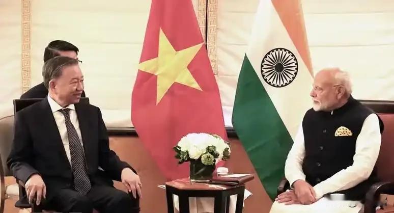 越南跟印度靠拢？
苏林于5月4至7日出访印度，并将印越两国双边关系提升为“强化全